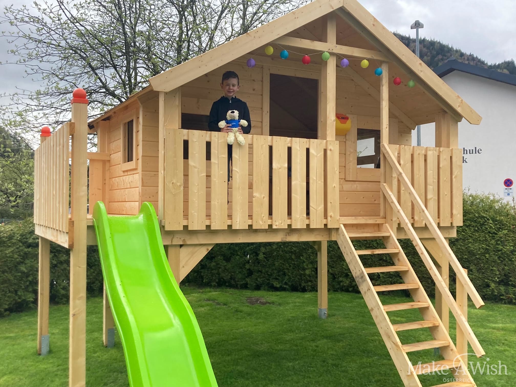 Hoch hinaus im neuen Heim